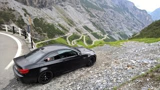 Stilfser Joch mit dem e92 M3 Bormio  Passhöhe  Franzenshöhe [upl. by Ainotna]