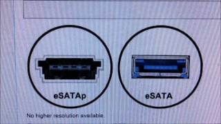 eSATAp  External SerialATA POWER What is it and how can you benefit [upl. by Aryad]