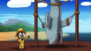 Jaws Movie 3  I KILLED THE SHARK Minecraft Roleplay [upl. by Neelia18]