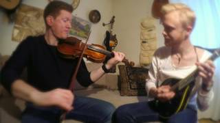 Espen and Daniel  Romanian folk on violin and mandolin [upl. by Jen823]