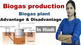 Biogas production  Gobar gas  Methane production  Biogas plant  Biogas in Hindi [upl. by Lerrad]