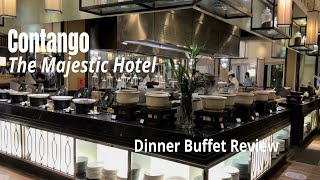 CONTANGO  THE MAJESTIC HOTEL  Dinner Buffet Review 2022 [upl. by Harman705]