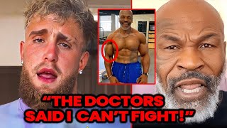 AN ANGRY Mike tyson reacts to JAKE PAULS FAKE INJURY TO AVOID THEIR FIGHTpress conference 2024 [upl. by Clovah895]