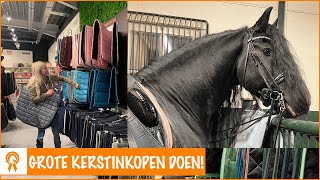 Johnnys kerstcadeautjes shoppen  winactie  PaardenpraatTV [upl. by Bryn]