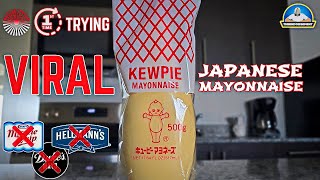 1st Time Trying KEWPIE® Japanese Mayonnaise 👶  VIRAL MAYO  theendorsement [upl. by Squire]