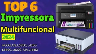 Top 6 Melhores Impressoras Multifuncionais de 2024ðŸ–¨ï¸ Melhor impressora multifuncionalðŸ–¨ï¸ [upl. by Budde]