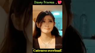 💓 Cuteness Overloaded  Disney Princess In Real Life  Disney Princess Existing  shortsvideo [upl. by Nelrah]