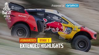 Extended highlights of the day presented by Aramco  Stage 1  Dakar2023 [upl. by Nahallac]