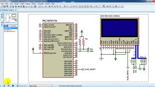 Interfacing PIC16F877A with SSD1306 OLED  Proteus simulation [upl. by Laemaj368]