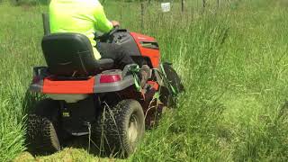 How to cut Tall grass “ Use the right blades for the jobquot [upl. by Annabell]