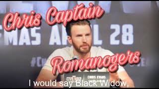 Chris Evans Shipping Romanogers for 3 minutes [upl. by Cymbre]