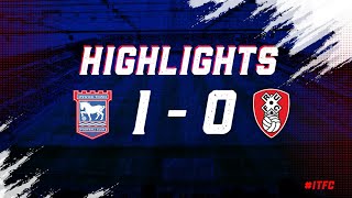 HIGHLIGHTS  Town 1 Rotherham 0 [upl. by Anaujnas37]