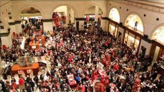 Wanamaker Organ Flash Opera at Macys  Hallelujah Chorusmov [upl. by Sollie747]