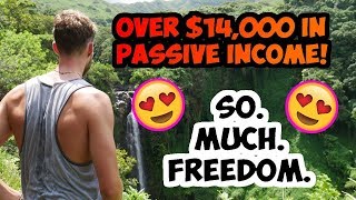 May 2018 Passive Income Report  Over 14000 From My Online Businesses [upl. by Raveaux]