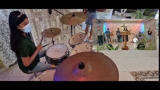 Diyos Na Makapangyarihan drum cover Drummer Girl  jameerah  JIACC  myjameerah [upl. by Norbert964]