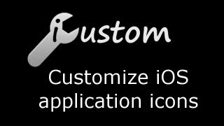 NO jailbreak tweak  Customize iOS app icons iPhone amp iPad with iCustom [upl. by Hodges64]