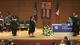 CUNY SPS 2014 Commencement Conferral of Bachelors Degrees [upl. by Eileek]