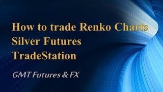 How to trade Renko Charts on Silver Futures Market TradeStation [upl. by Ahsieka67]