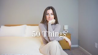 50 THINGS I NO LONGER BUY  Minimalism [upl. by Bud]