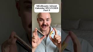 🎁 MCoBeauty Advent Calendar Swatches 💄 Part 3 adventcalendar [upl. by Eniac988]