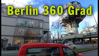 Berlin 360 Grad Rathaus Steglitz via Schloßstraße und Bierpinsel nach Schöneberg Bundesallee [upl. by Atiuqa75]