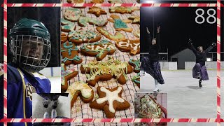 Our Christmas evening activitiesbaking parade singing etc Vlog 88 [upl. by Wittie570]