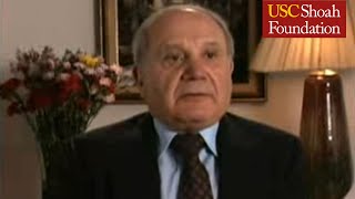 Auschwitz II Birkenau Sonderkommando Testimony Clips  USC Shoah Foundation [upl. by Aihsa118]