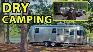 A Great quotDRY CAMPINGquot RV Campground Near Leavenworth Washington [upl. by Ayhtak]