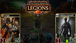 Clutching With Lorgar  Horus Heresy Legions [upl. by Adnalahs]