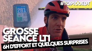 Suite de la préparation Etape du Tour  une grosse séance LT1  top100edt episode3 [upl. by Penland]