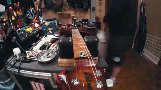 John Petrucci’s Guitar Bench  Restringing Petruccis Ernie Ball Music Man JP15 Electric Guitar [upl. by Alahsal]