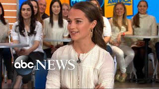 Alicia Vikander opens up about Tomb Raider [upl. by Franzoni890]