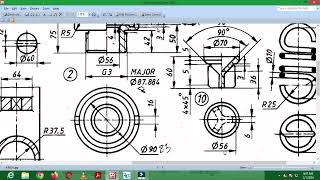 Valve  Ramsbottom Safety Valve  Machine Drawing  Introduction to Modeling and GDampT [upl. by Gus]