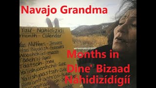 Navajo Grandma  12 Months of the Year in Dine Bizaad [upl. by Ytte971]