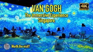 Van Gogh The Immersive Experience  Singapore  Worth the visit [upl. by Bevash]