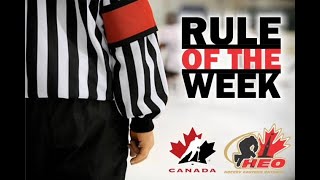 Rule of the Week Goaltender Penalties S3E10 [upl. by Idihc]