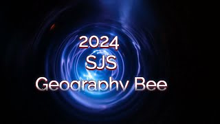 2024 SJS Geography Bee [upl. by Kynthia316]