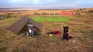 Wild camping on Dartmoor inside the MLD TrailSTAR 61112 [upl. by Myrilla]