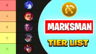 COPMPLETE Marksman TIER list  Find The BEST MARKSMAN Hero 2024 [upl. by Lek]