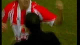 Olympiakos v Panathinaikos 40 81 Nunez  Greek Cup 2008 [upl. by Salhcin356]