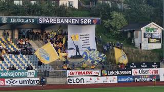 FK Jerv  Arendal 30 derby AustAgder derby 14092024 [upl. by Akiwak]