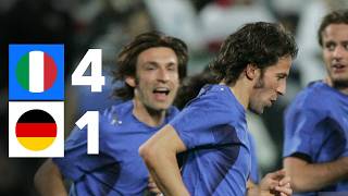 Del Piero amp Cannavaro UMILIANO i tedeschi  ITALIA vs GERMANIA 2006 [upl. by Niatsirhc]