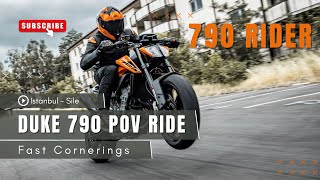 Duke 790 Viraj Performansı RideWithMe [upl. by Blunt247]