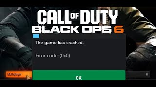 Fix Black Ops 6 Error Code 0x0 The Game Has Crashed On PC Game Pass Users [upl. by Attennod265]