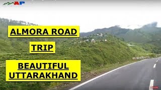 उत्तराखंड के रास्ते बहुत ही सुन्दर प्राकृतिक नजारा  Beautiful Uttarakhand ll Almora Road Trip [upl. by Amoihc]