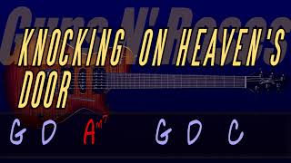 Knocking on heavens door Backing Track  Guitar Jam Track 13 All instruments [upl. by Serle]