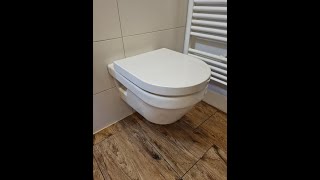 WC Sitz mit versteckter Befestigung tauschen [upl. by Anert204]