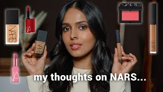 NARS is in India Trying most hyped NARS makeup  Review amp Wear test [upl. by Ahsekel]