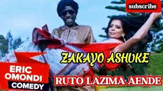 RUTO LAZIMA AENDE INDIAN SONG TIKTOK CHALLENGE by Eric Omondi [upl. by Gurl]