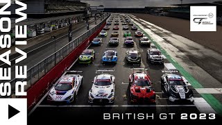 2023 SEASON REVIEW  Intelligent Money British GT Championship [upl. by Noislla]